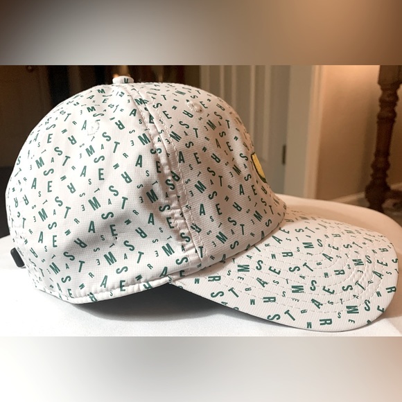 2022 Masters White Tech Jumble Hat AUGUSTA NATIONAL GOLF CLUB PGA - Picture 4 of 10